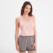 Ensemble pyjama 2 pièces gris femme
