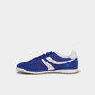 Tennis basses &agrave; lacets bleu homme