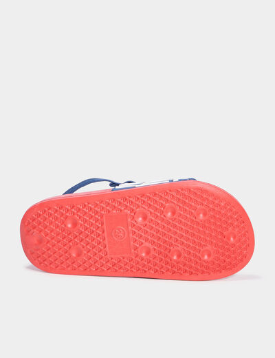 Mules de plage Spider-Man rouge garçon