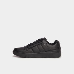 tennis basses semelle epaisse creeks noir femme Tennis basses semelle épaisse Creeks noir femme
