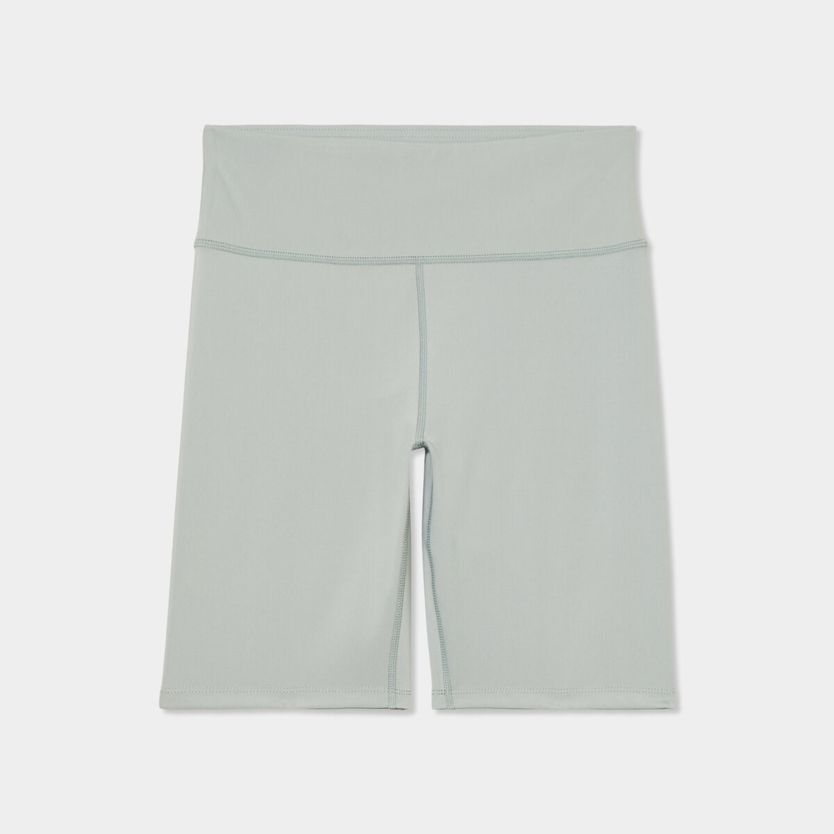Legging court sport cycliste stretch vert pastel femme