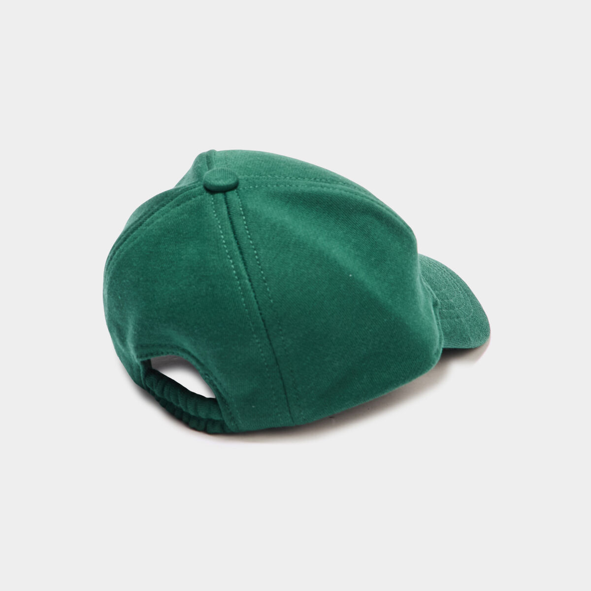 Casquette d&eacute;tails brod&eacute;s vert fonc&eacute; b&eacute;b&eacute; gar&ccedil;on