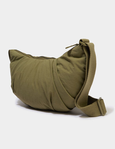 Sac banane vert kaki femme