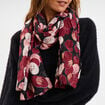 Foulard rose femme