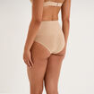 Culotte gainante sans couture beige femme