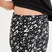 Ensemble pyjama pantalon t-shirt coton noir femme