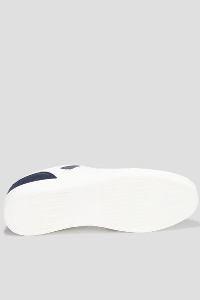 Tennis basses à lacets Creeks Tebo blanc homme