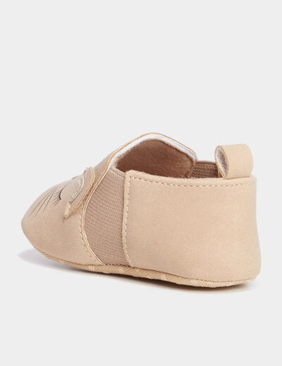 Bottillons layette sable bébé fille