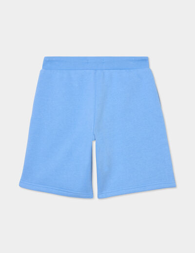 Short de jogging regular bleu lavande garçon