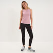 Legging de sport gainant taille haute noir femme