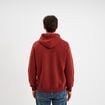 Sweat à capuche hoodie 1 poche rouge foncé homme
