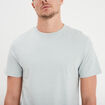 T-shirt col rond manches courtes Creeks gris homme