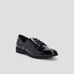 Derbies vernies noir femme