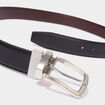 Ceinture r&eacute;versible noir homme