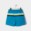 Short de bain Wamea bleu turquoise garçon