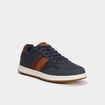 Baskets &agrave; lacets bleu homme
