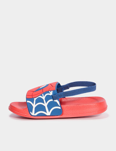 Mules de plage Spider-Man rouge garçon