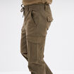 Pantalon cargo slim vert kaki homme