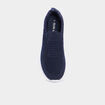 Baskets running &eacute;lastiqu&eacute;es slip-on bleu marine femme
