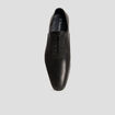 Derbies à lacets en cuir noir homme