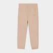 Pantalon regular taille élastiquée coton gris garçon