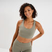 Brassi&egrave;re de sport dos nageur vert kaki femme