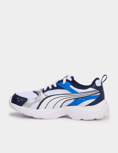 Baskets running &agrave; lacets Puma Milenio bleu electrique gar&ccedil;on