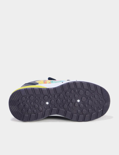 Baskets running lumineuses Pokémon bleu marine garçon