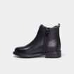 Boots chelsea &agrave; talon plat noir fille