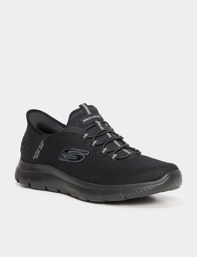 Baskets running Slip-ins Skechers noir homme