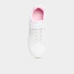 Tennis basses &agrave; scratchs Stitch blanc fille