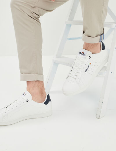 Tennis à lacets Ellesse blanc homme