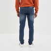 Jeans slim effet usé denim dirty homme