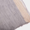 Foulard effet froiss&eacute; gris homme