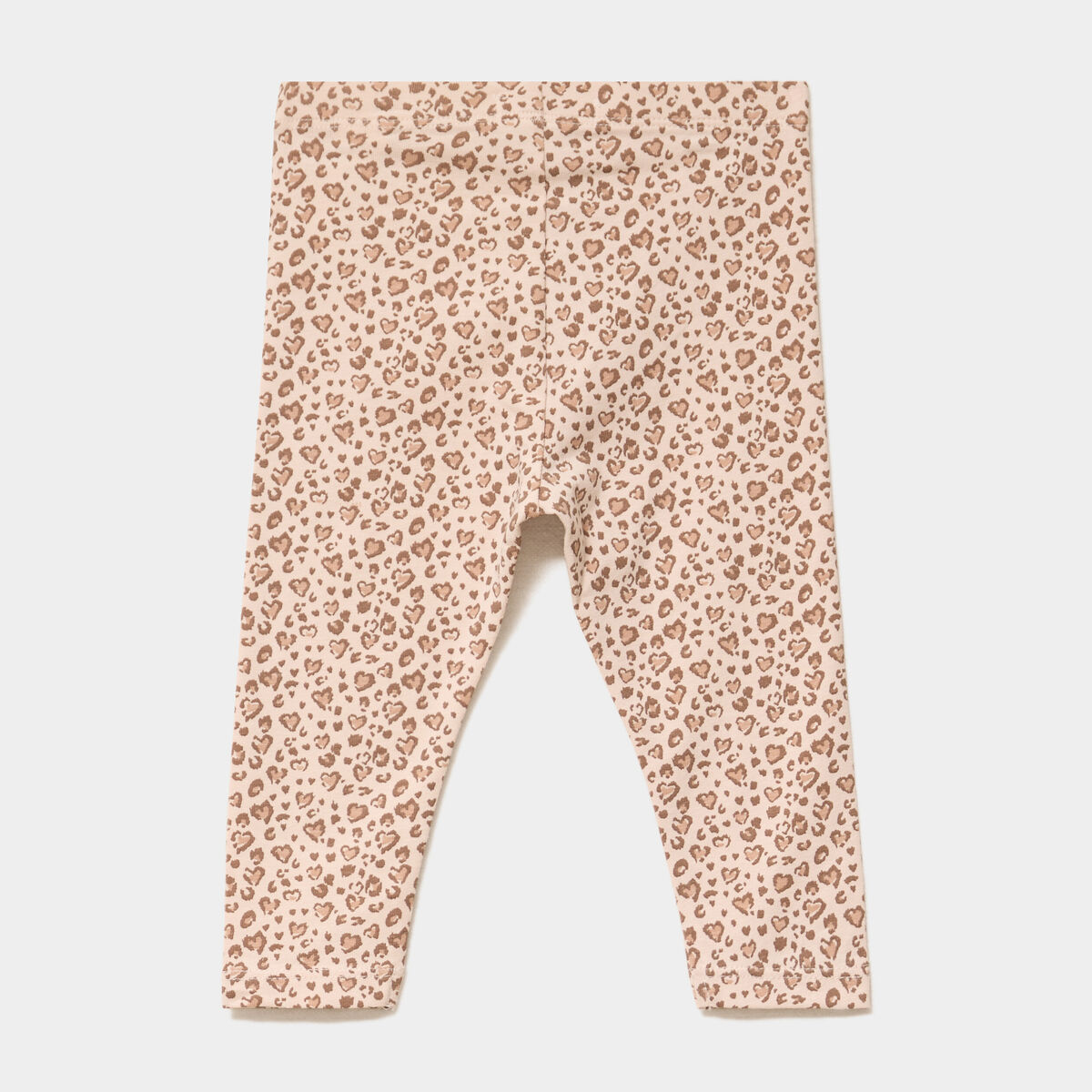 Legging coton majoritaire creme b&eacute;b&eacute; fille