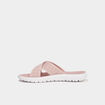 Mules aspect tricoté Confortissimo rose femme