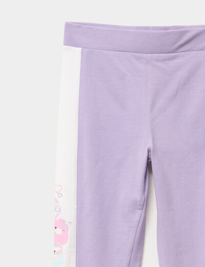 Legging coton majoritaire Squishmallow multicolore fille