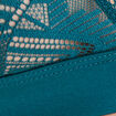 Soutien-gorge triangle en dentelle bleu canard femme