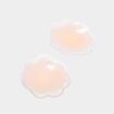 Cache-tétons réutilisables en silicone beige femme