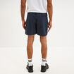 Short droit stretch poches zipp&eacute;es gris fonc&eacute; homme