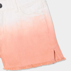 Short droit 5 poches Creeks orange fille