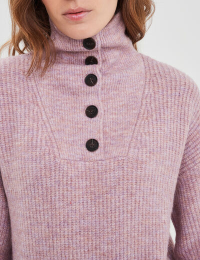 pull camionneur rouge