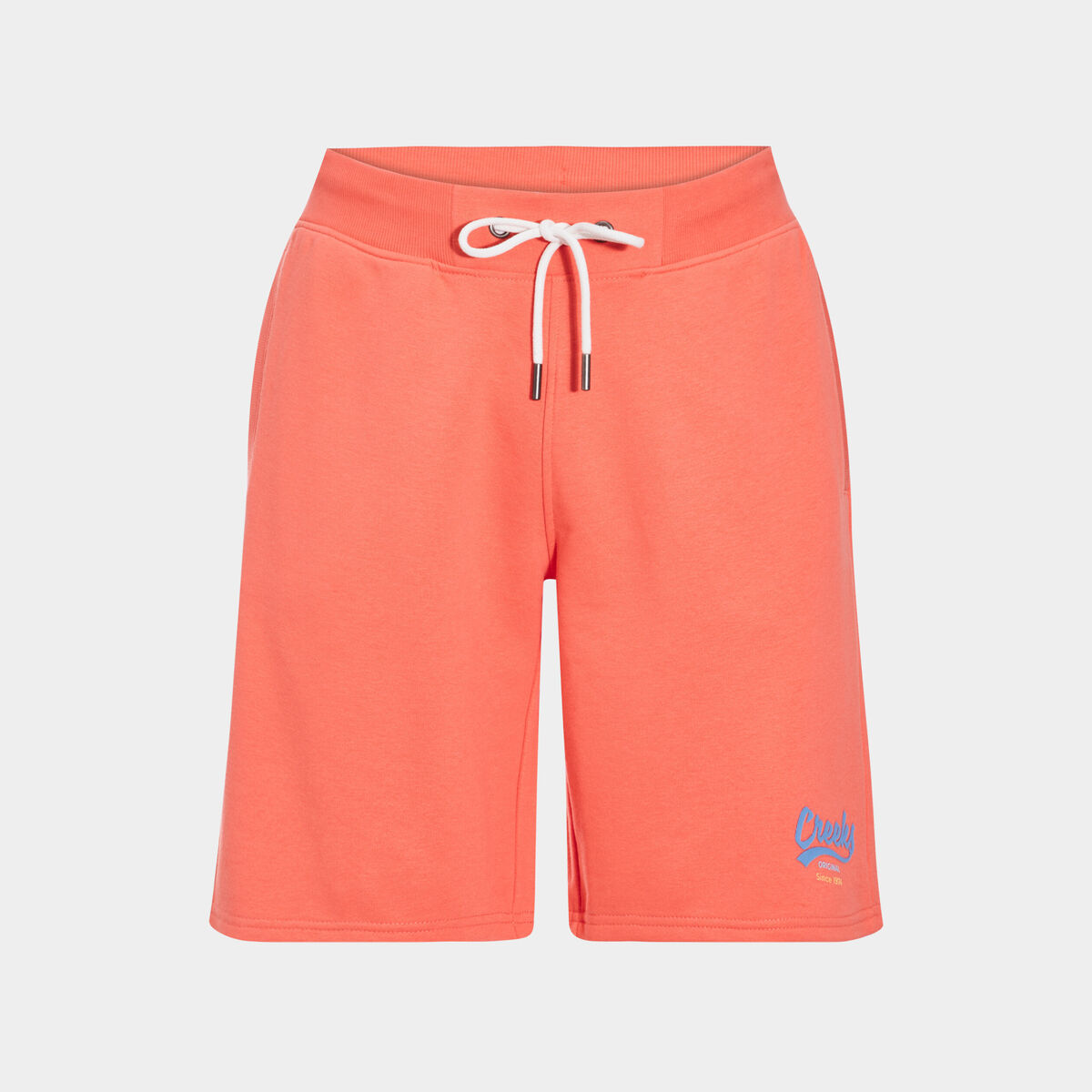 Jogging-Short droit Creeks orange clair homme