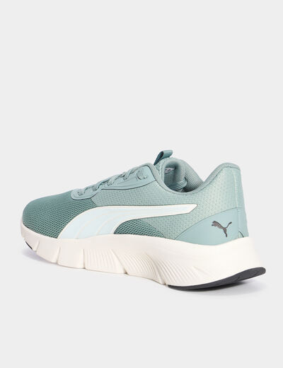 Baskets running Puma Flexi Moderne vert femme
