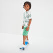 Short cargo vert garçon