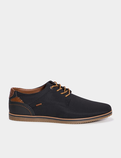 Derbies à lacets noir homme
