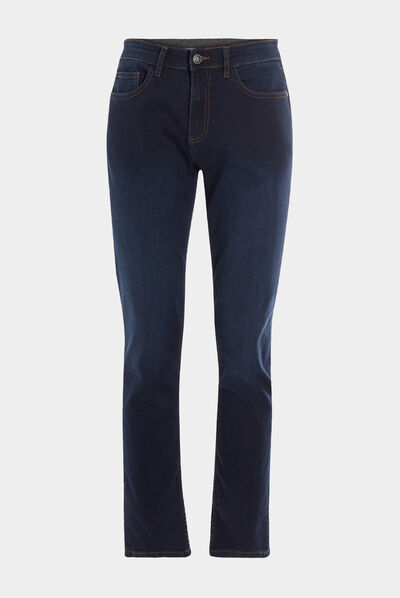 Jeans regular denim brut homme