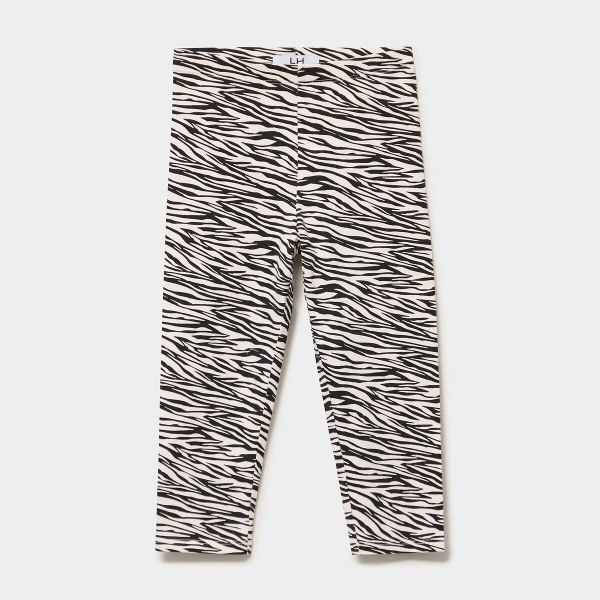 Legging 3/4 &eacute;lastiqu&eacute; coton ecru fille