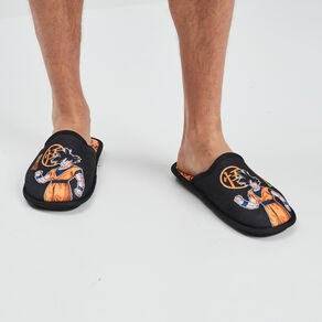 chaussons mules dragon ball z noir homme Chaussons mules Dragon Ball Z noir homme