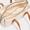 Sac porté-épaule ivoire femme